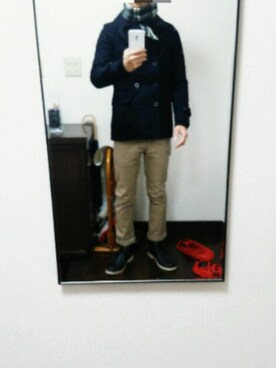 「ALISTAIR（アリステア）のアイテム」を使った、けんちゃんさん（メンズ・160cm）の冬コーディネート