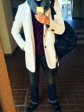 「Request（リクエスト）のアイテム（ジャケット/アウター）」を使った、けんちゃんさん（メンズ・180cm）の冬コーディネート