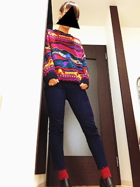 「minimum minimum（ミニマムミニマム）のアイテム」を使った、◎ぽん◎さん（レディース・167cm）の秋コーディネート