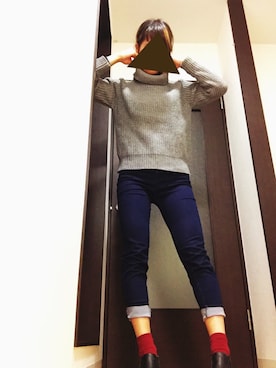 「minimum minimum（ミニマムミニマム）のアイテム」を使った、◎ぽん◎さん（レディース・167cm）の秋コーディネート