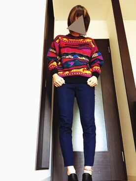 「minimum minimum（ミニマムミニマム）のアイテム」を使った、◎ぽん◎さん（レディース・167cm）の冬コーディネート