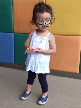 「babygap」｜「アイテム（その他シューズ）」を使った、momokoさん（キッズ・80cm）の夏コーディネート