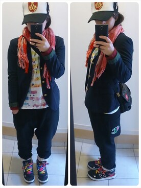 「campion」｜marico(´・ω・`)さん（レディース・154cm）の春コーディネート