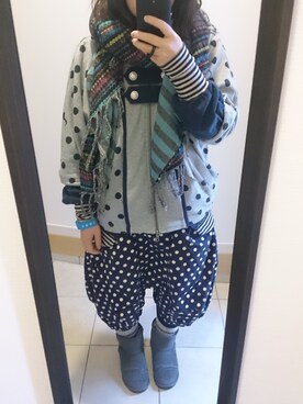 marico(´・ω・`)さん（レディース・154cm）の春コーディネート