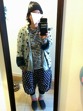 marico(´・ω・`)さん（レディース・154cm）の秋コーディネート