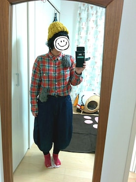 marico(´・ω・`)さん（レディース・154cm）の冬コーディネート