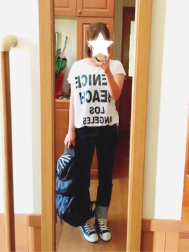 「CHAPTER WORLD select （チャプターワールドセレクト）のアイテム」を使った、chopai0912さん（レディース・163cm）の夏コーディネート