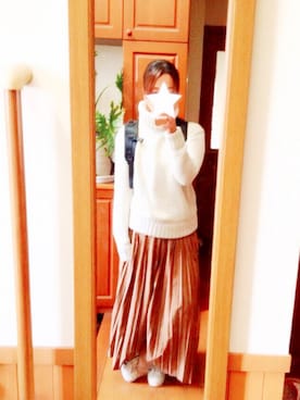 「CHAPTER WORLD select （チャプターワールドセレクト）のアイテム」を使った、chopai0912さん（レディース・163cm）の冬コーディネート