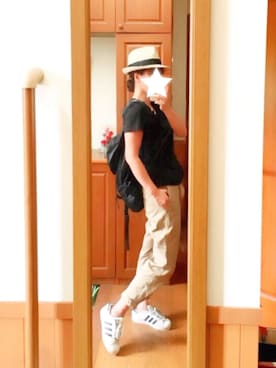 「CHAPTER WORLD select （チャプターワールドセレクト）のアイテム」を使った、chopai0912さん（レディース・163cm）の夏コーディネート