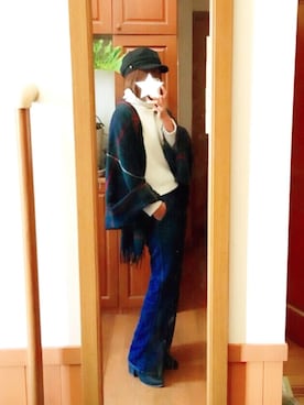 「Luz Llena (glifeed） （ラズレナグリフィード）のアイテム」を使った、chopai0912さん（レディース・163cm）の秋コーディネート