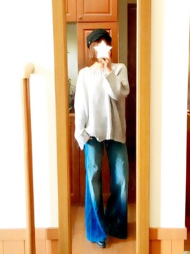 「Luz Llena (glifeed） （ラズレナグリフィード）のアイテム」を使った、chopai0912さん（レディース・163cm）の秋コーディネート