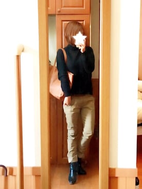 「Luz Llena (glifeed） （ラズレナグリフィード）のアイテム」を使った、chopai0912さん（レディース・163cm）の冬コーディネート