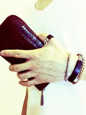 「ジュエリー」｜TKKTさん（メンズ・165cm）の夏コーディネート