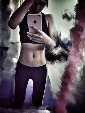 「アイテム（アンダーウェア、ブラック系）」を使った、XRX_Scorpionさん（レディース・158cm）の秋コーディネート