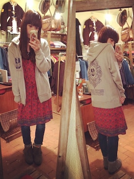 くうみさんの（Minnetonka | ミネトンカ）を使ったコーディネート