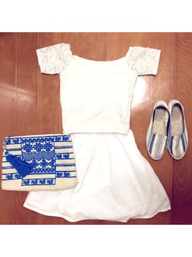 Maiさん(レディース・160cm)の夏コーディネート