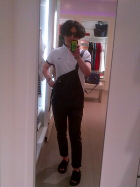 「plac jean（プラックジーン）のアイテム」を使った、Mongle bejinさん（メンズ・170cm）の春コーディネート