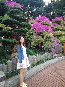 「ESPERANZA（エスペランサ）のアイテム（その他シューズ）」を使った、Elliannaさん（レディース・167cm）の秋コーディネート