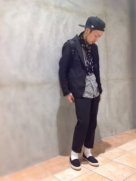 ZAWAさん（メンズ・169cm）の春コーディネート