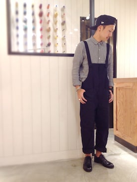 「2 class.ics（トゥークラスドットイクス）のアイテム」を使った、ZAWAさん（メンズ・169cm）の夏コーディネート