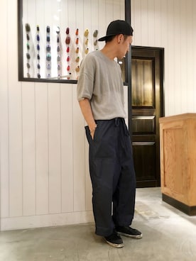 ZAWAさん（メンズ・169cm）の春コーディネート