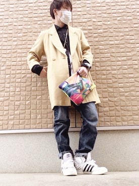 「PARADOX（パラドックス）のアイテム（バッグ）」を使った、KeLLさん（メンズ・174cm）の秋コーディネート