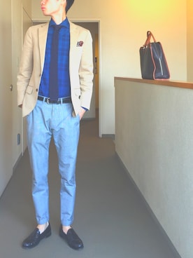 OK.Aさん（メンズ・176cm）の夏コーディネート