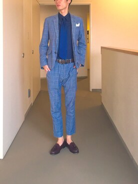 「RODA（ロダ）のアイテム」を使った、OK.Aさん（メンズ・176cm）の夏コーディネート