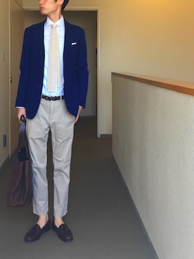 G H Bass Layton キルトタッセルローファーを使ったメンズ人気ファッションコーディネート Wear