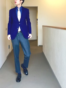 「GALLIPOLI（ガリポリ）のアイテム」を使った、OK.Aさん（メンズ・176cm）の秋コーディネート