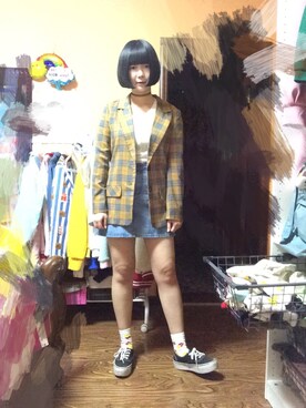 「chic」｜「アイテム（その他）」を使った、软绵绵肉滚滚さん（レディース・163cm）の冬コーディネート