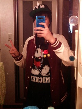 あべちさん(メンズ・180cm)の春コーディネート