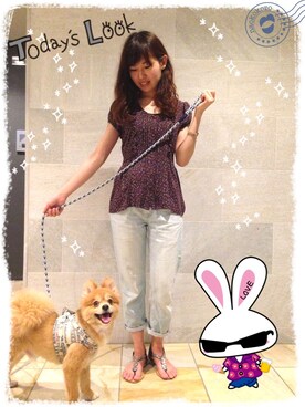 marimoさん（レディース・159cm）の夏コーディネート