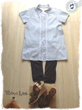 marimoさん（レディース・159cm）の夏コーディネート