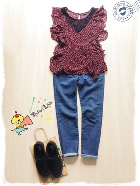 marimoさん（レディース・159cm）の夏コーディネート