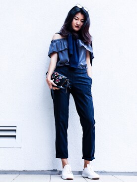 「R29UnBasicBasics」｜lingzi 😼 れいこさん（レディース・170cm）の秋コーディネート