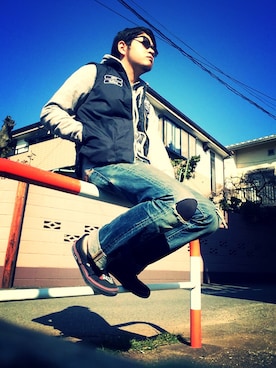 ryoheyさん（メンズ・177cm）の春コーディネート