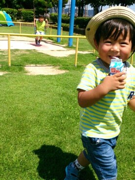 レンゴさん（キッズ・90cm）の秋コーディネート