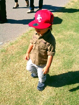 レンゴさん(キッズ・90cm)の秋コーディネート