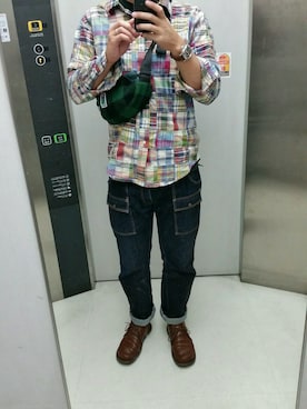 「パネライ」｜waraさん（メンズ・184cm）の秋コーディネート