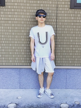 A.P.C.のデニムパンツ（ホワイト系）を使った人気ファッション
