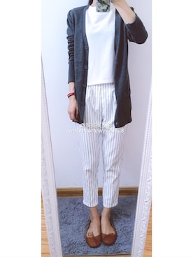 155さん（レディース・155cm）の夏コーディネート