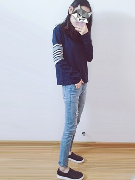 155さん（レディース・155cm）の春コーディネート