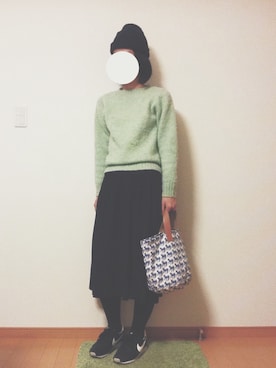 「NOR'EASTERLY（ノアイースターリー）のアイテム」を使った、mizootさん（レディース・157cm）の冬コーディネート