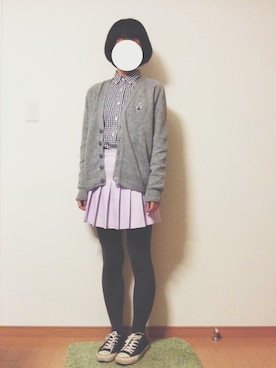 「Peter Jensen（ピーターイェンセン）のアイテム」を使った、mizootさん（レディース・157cm）の春コーディネート