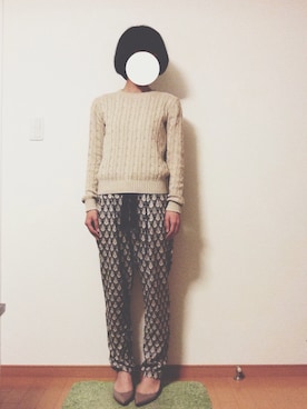 「8 EiGHT（エイト）のアイテム」を使った、mizootさん（レディース・157cm）の春コーディネート