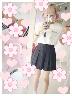 「harajuku」｜「アイテム（その他）」を使った、もふさんさん（レディース・164cm）の夏コーディネート