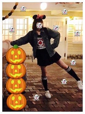 「halloween」｜もふさんさん（レディース・164cm）の秋コーディネート