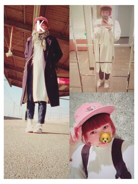 「STYLENANDA」｜もふさんさん（レディース・164cm）の冬コーディネート