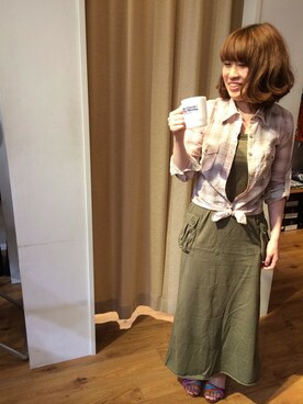 YUMIEさん(レディース・161cm)の春コーディネート